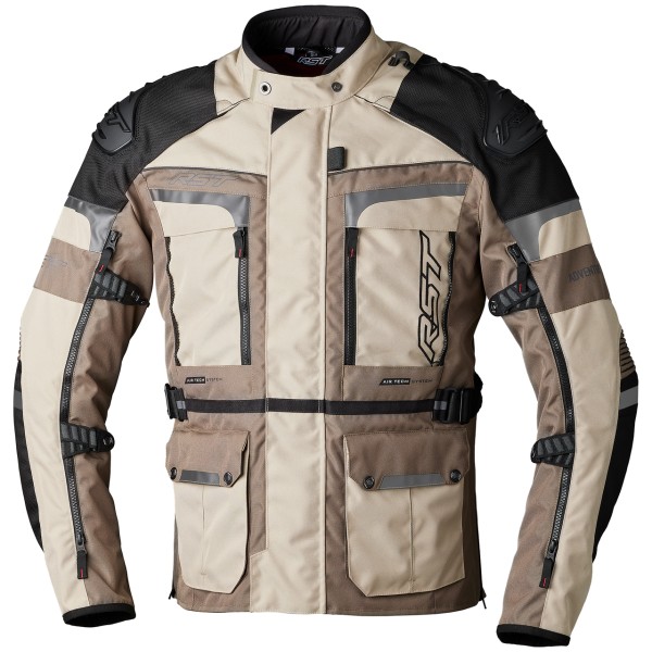 RST Pro Series Adventure-X CE Textile Jkt Sand/Brown